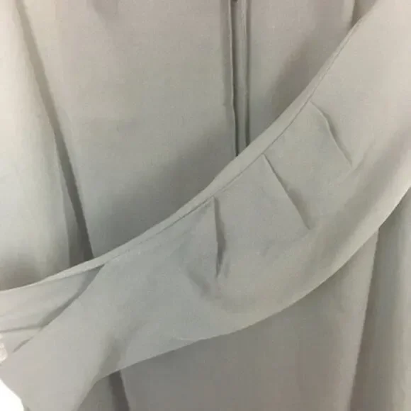 Bobeau Little Black Dress Sheer LBD With Pleats sz XS NWT Shift Dress Lined - Picture 3 of 14